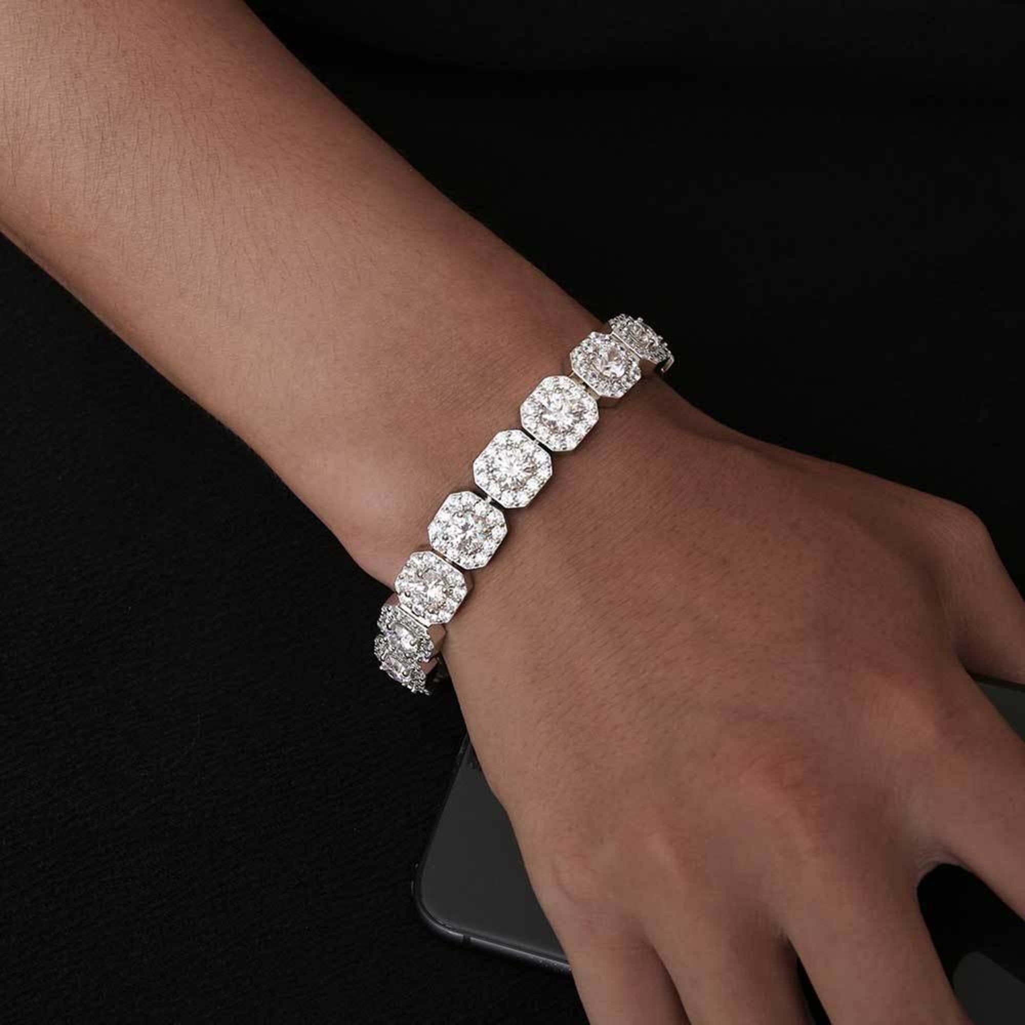 Iced Tennis Bracelet