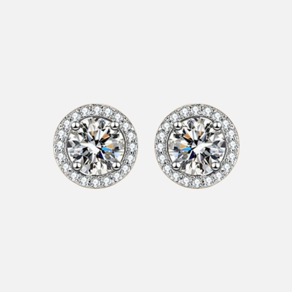 Moissanite Studs