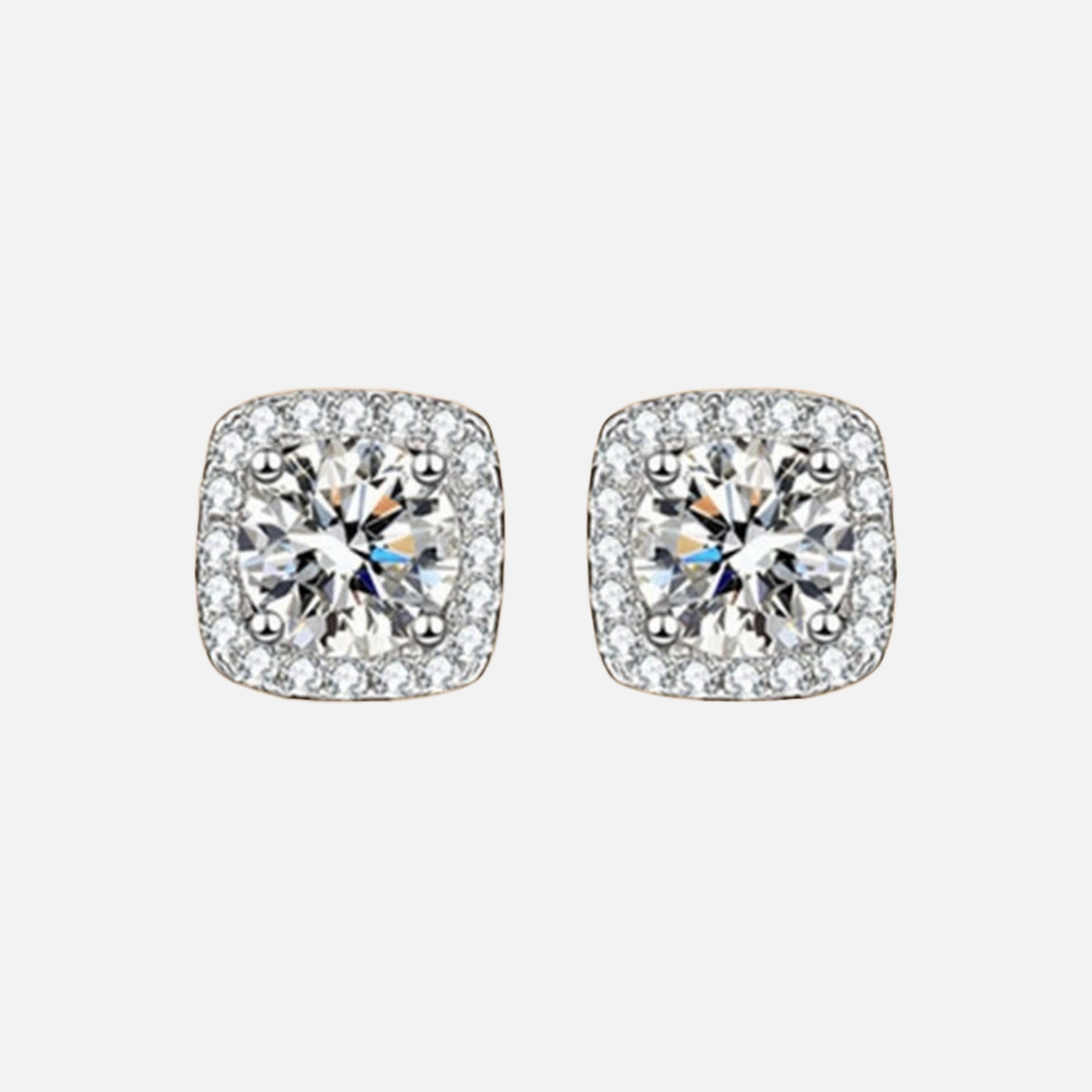 Moissanite Studs